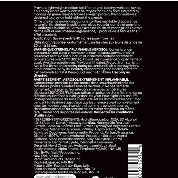 Verb Ghost Flexible Hairspray - Picture 7 of 10